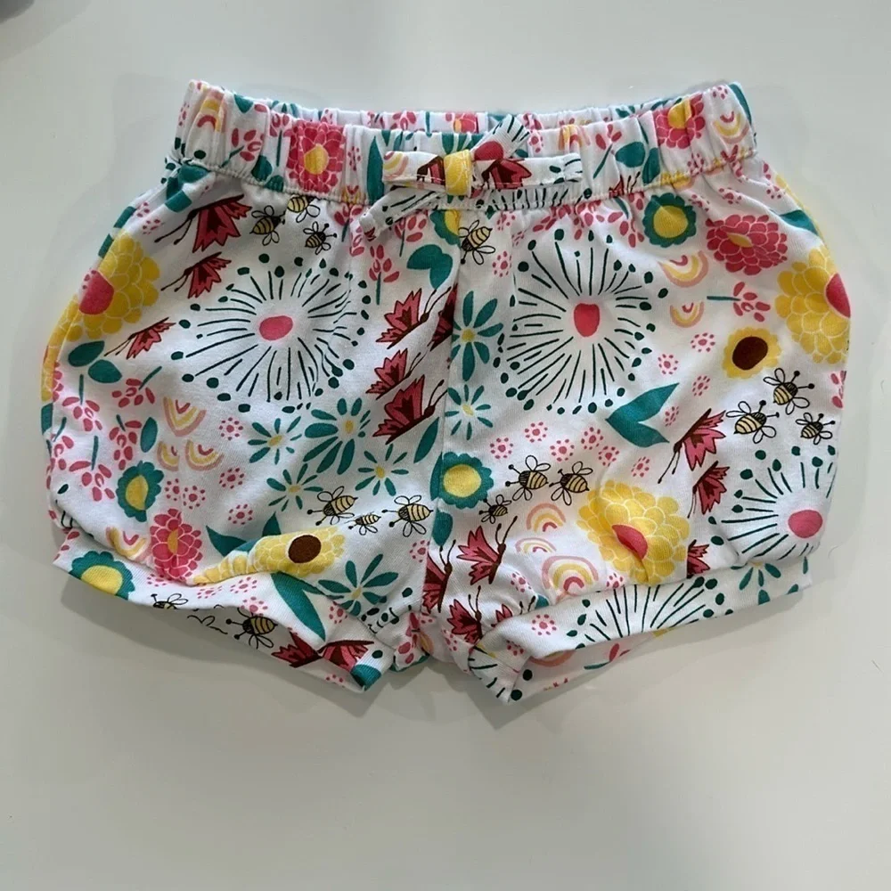 Floral baby matching set